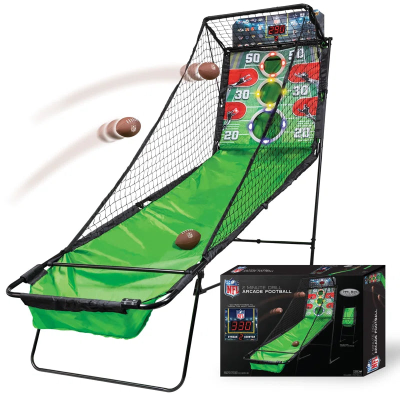 NFL 2 Minute Drill Football Game - Folding Indoor Arcade Football Game