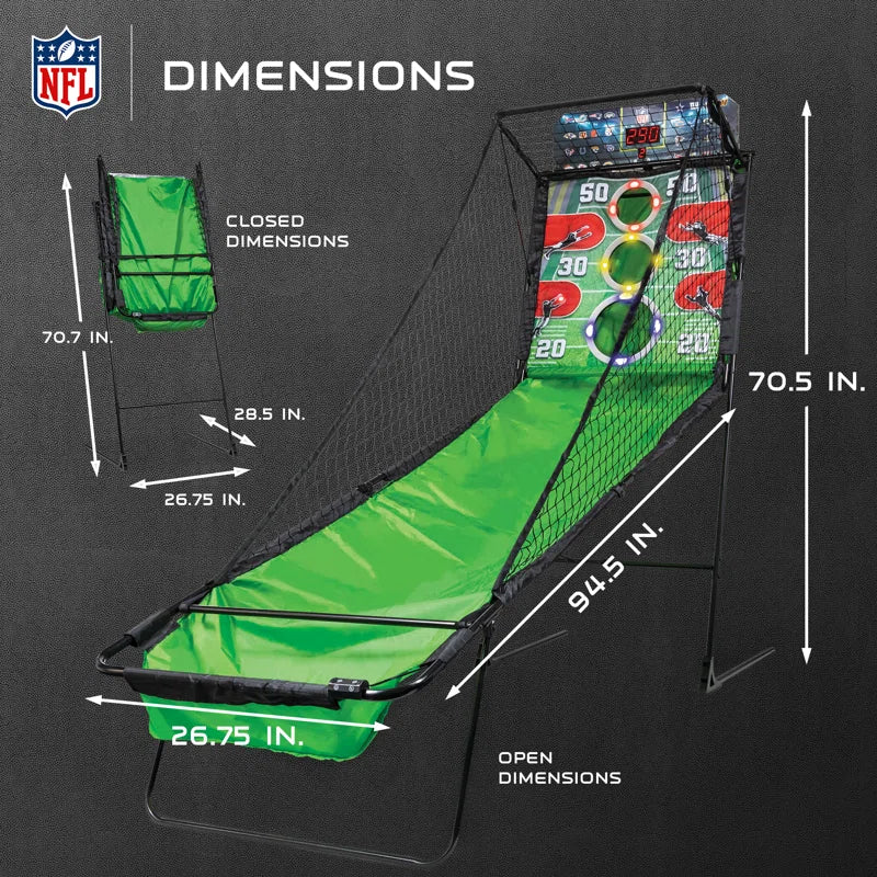 NFL 2 Minute Drill Football Game - Folding Indoor Arcade Football Game