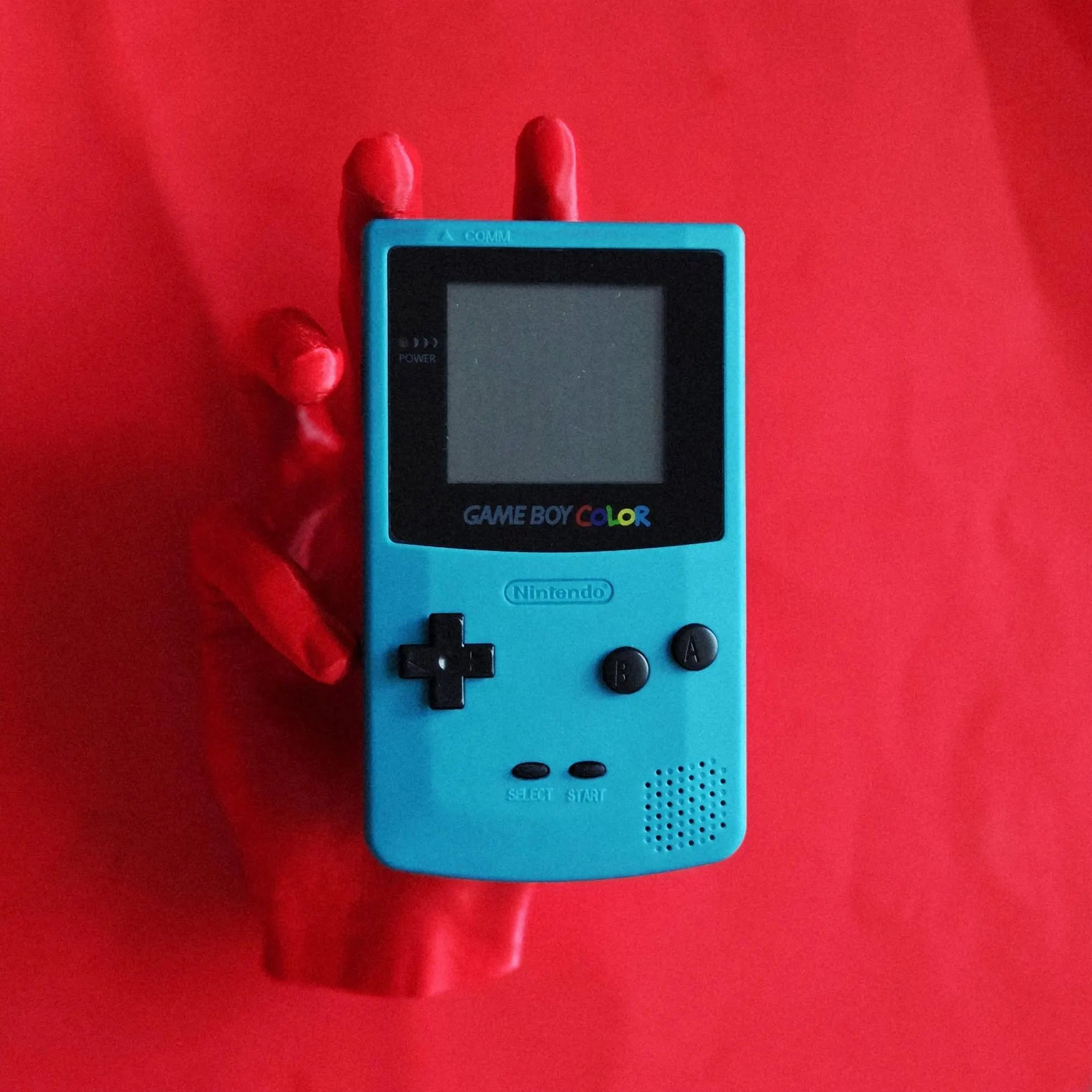 Restored Official Gameboy Color with Aftermarket Shell