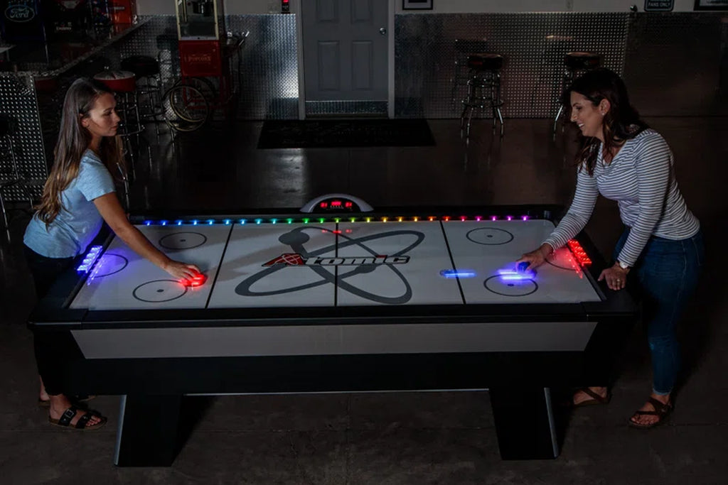 7.5' Two Player Air Hockey Table with Digital Scoreboard