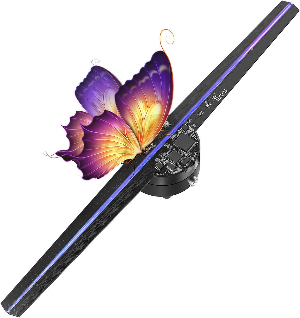 3D hologram fan