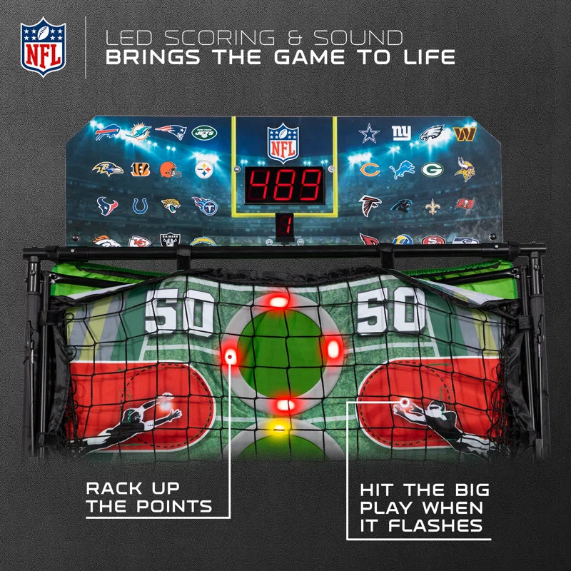 NFL 2 Minute Drill Football Game - Folding Indoor Arcade Football Game