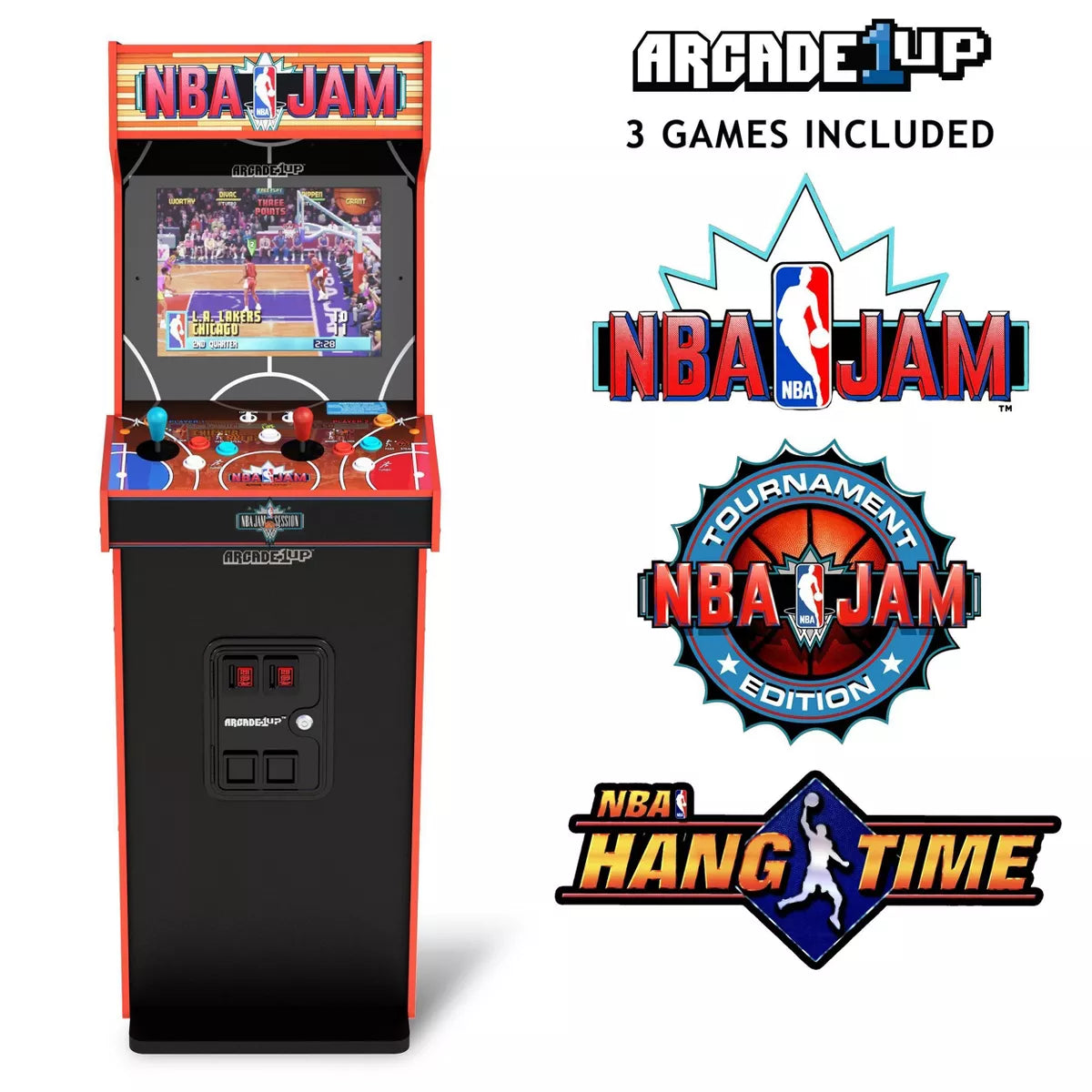 NBA Jam Deluxe 2-Player Control Panel Arcade Machine