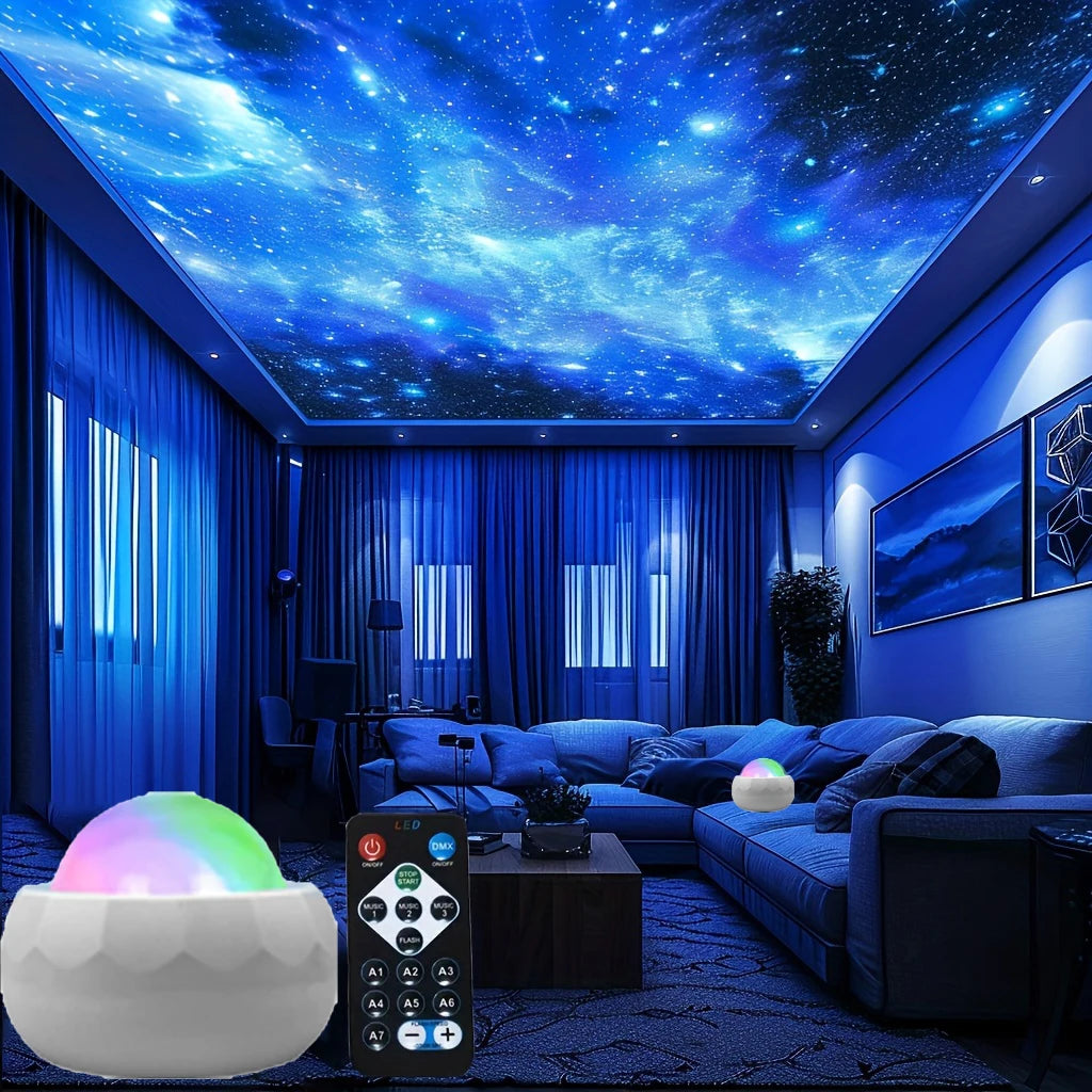 LED Galaxy Sky Projector