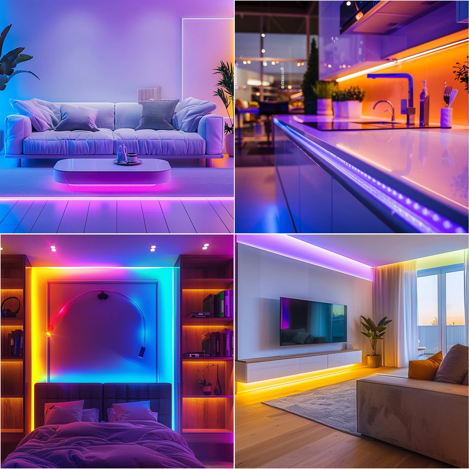 Smart RGB Led Lights for home decor