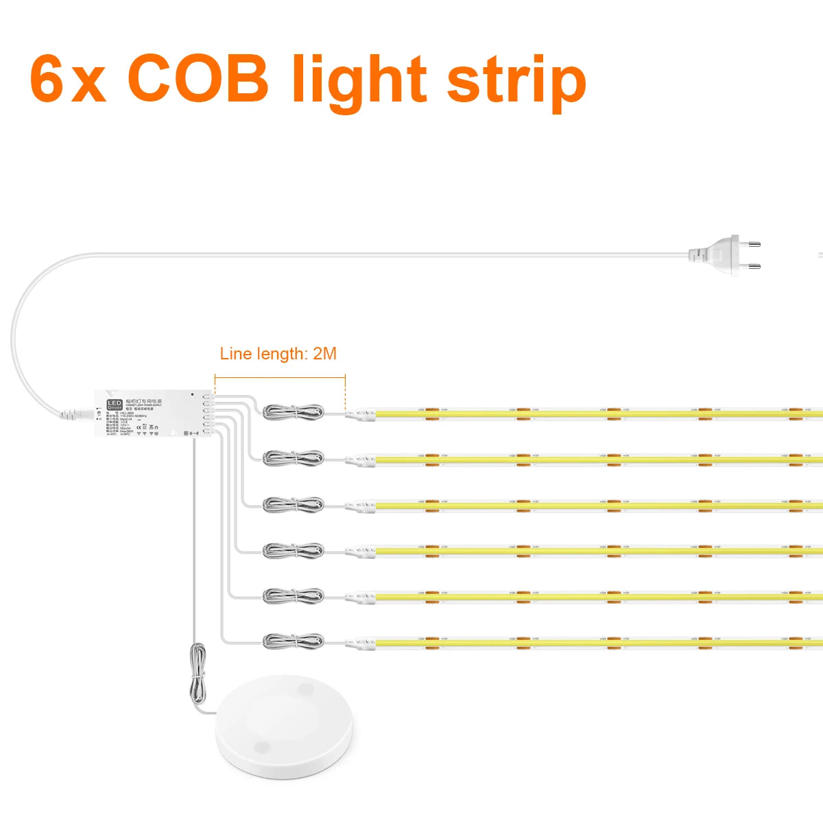 LED Strip Light Under Cabinet