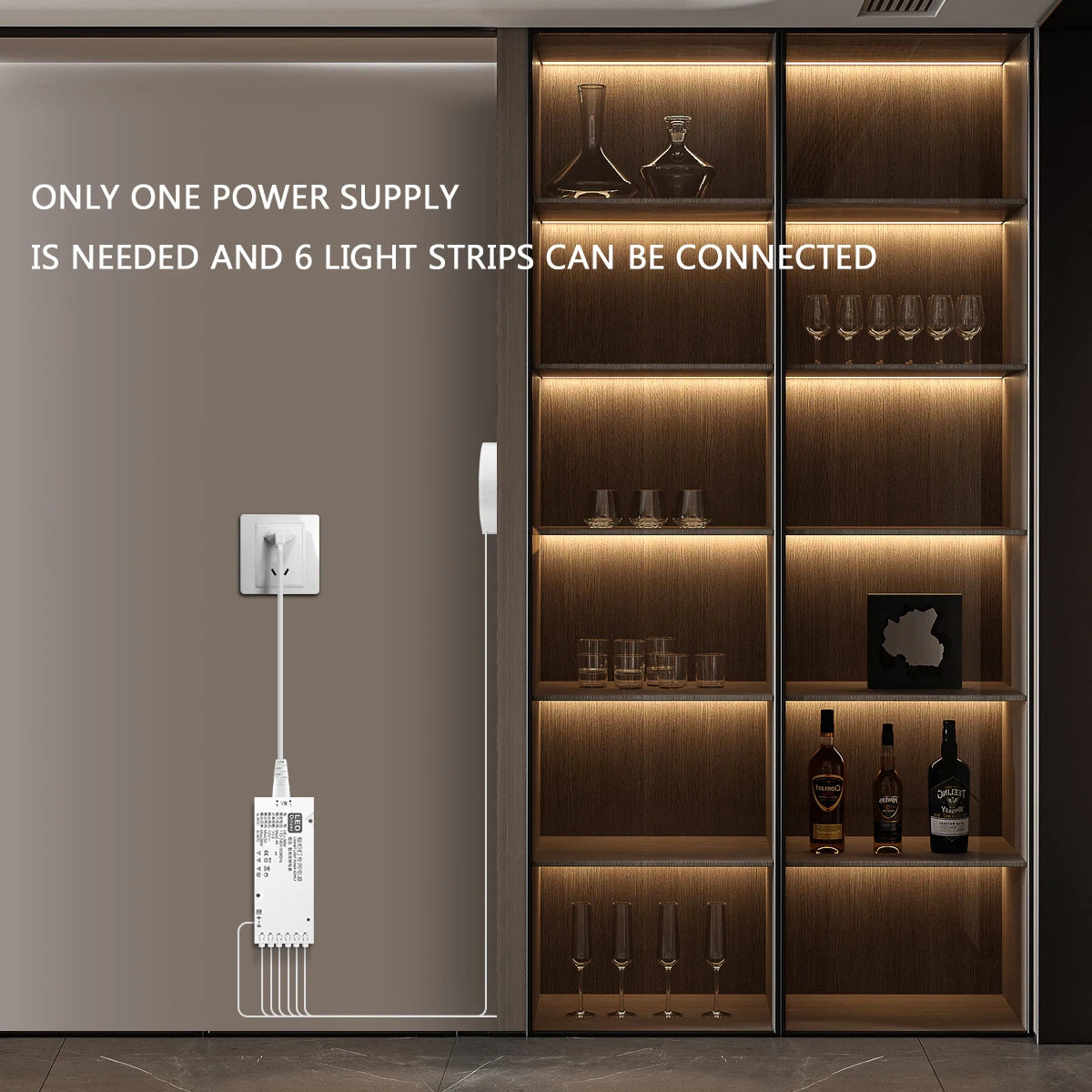 LED Strip Light Under Cabinet