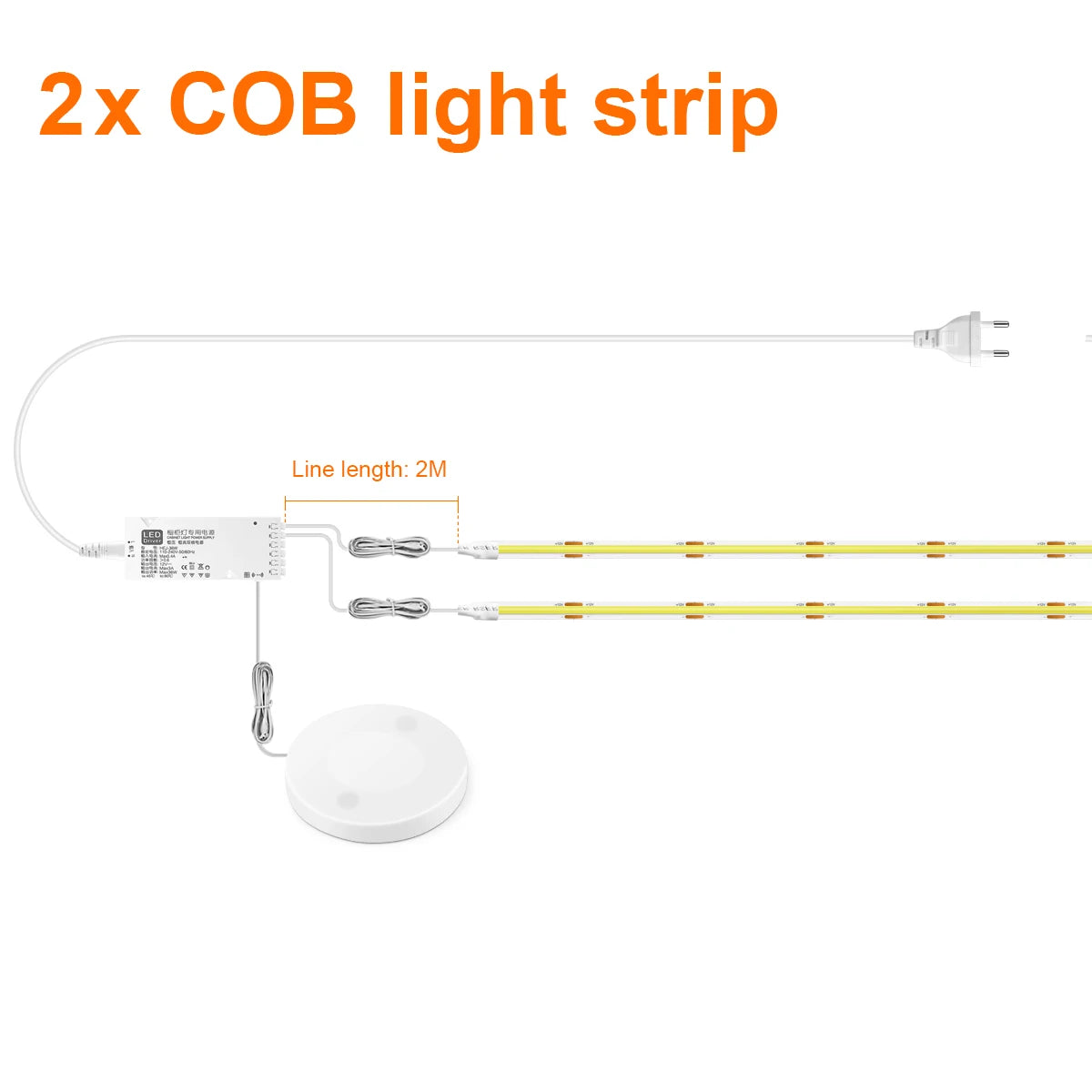 LED Strip Light Under Cabinet