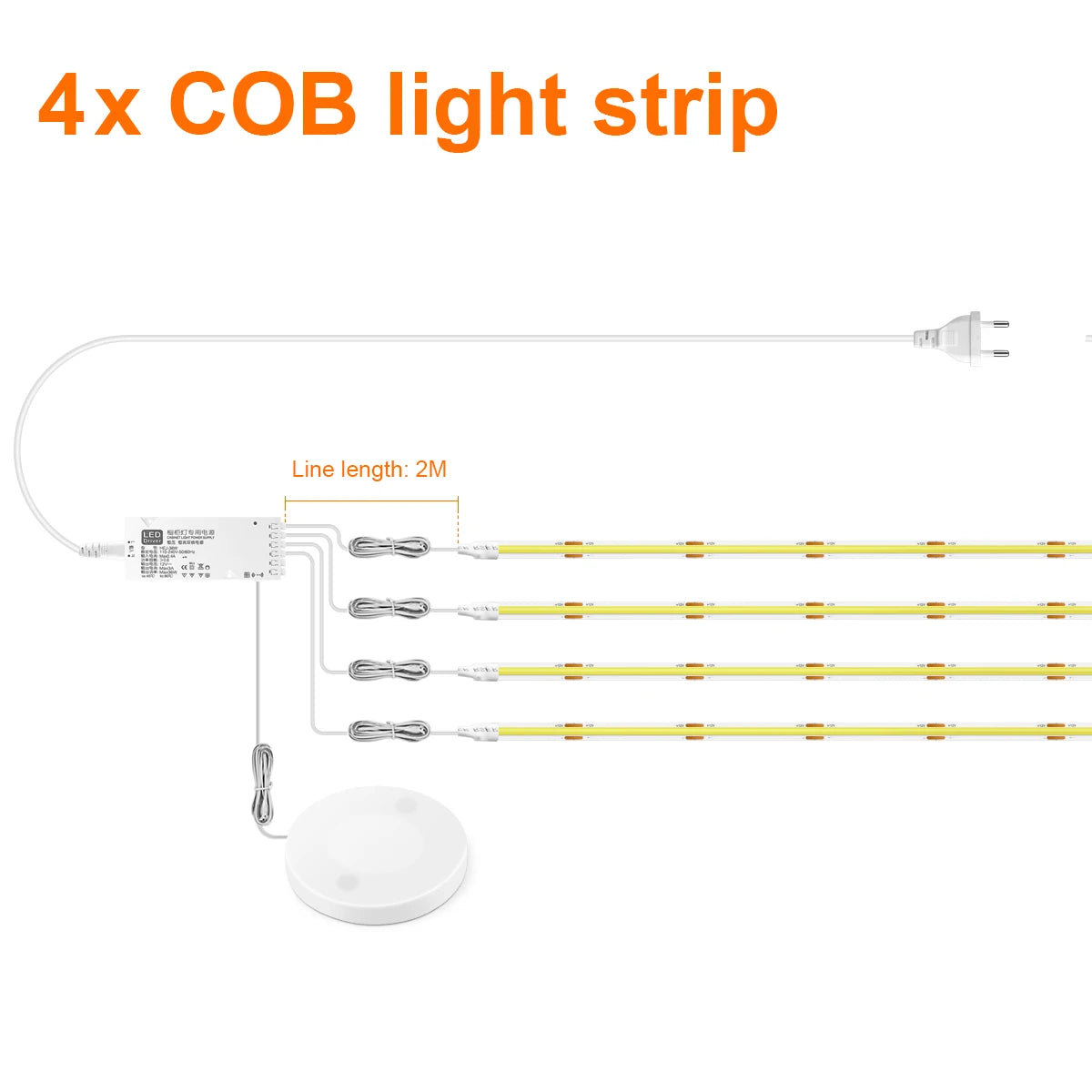LED Strip Light Under Cabinet