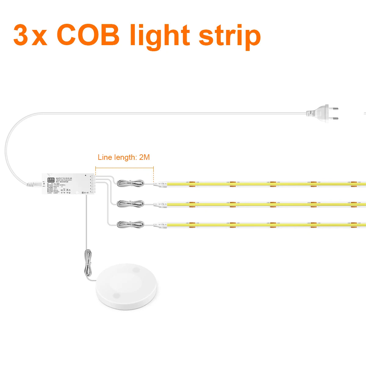 LED Strip Light Under Cabinet