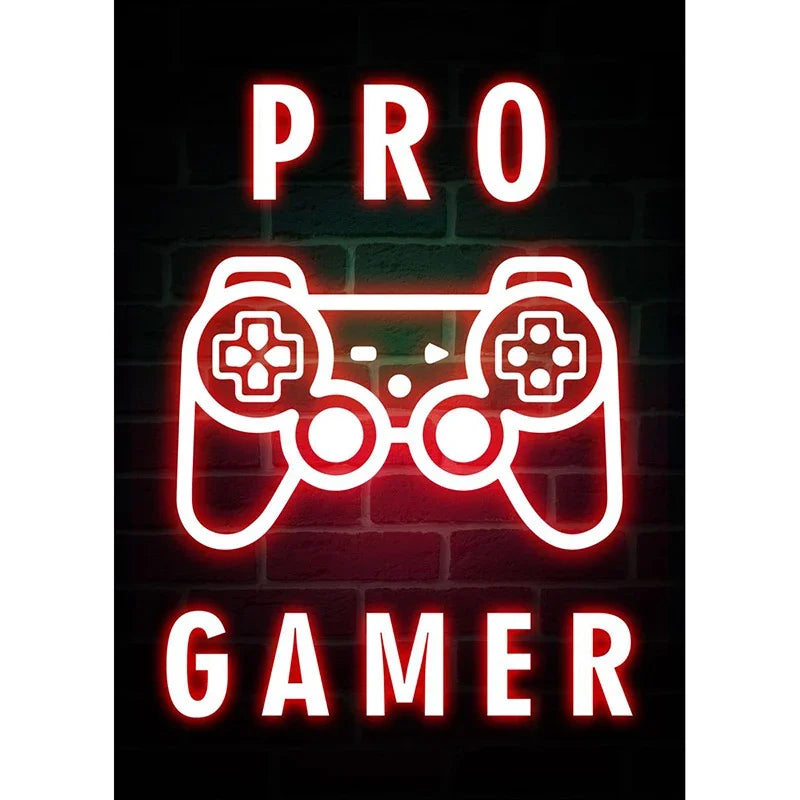 Gamer wall Canvas