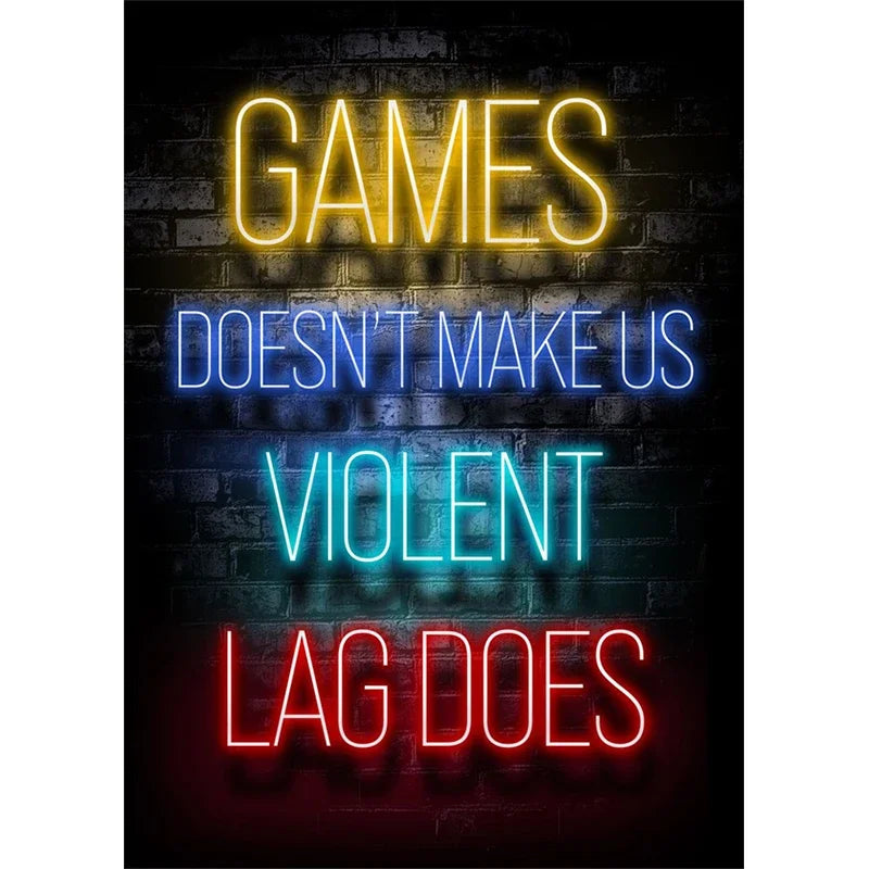 Gamer wall Canvas