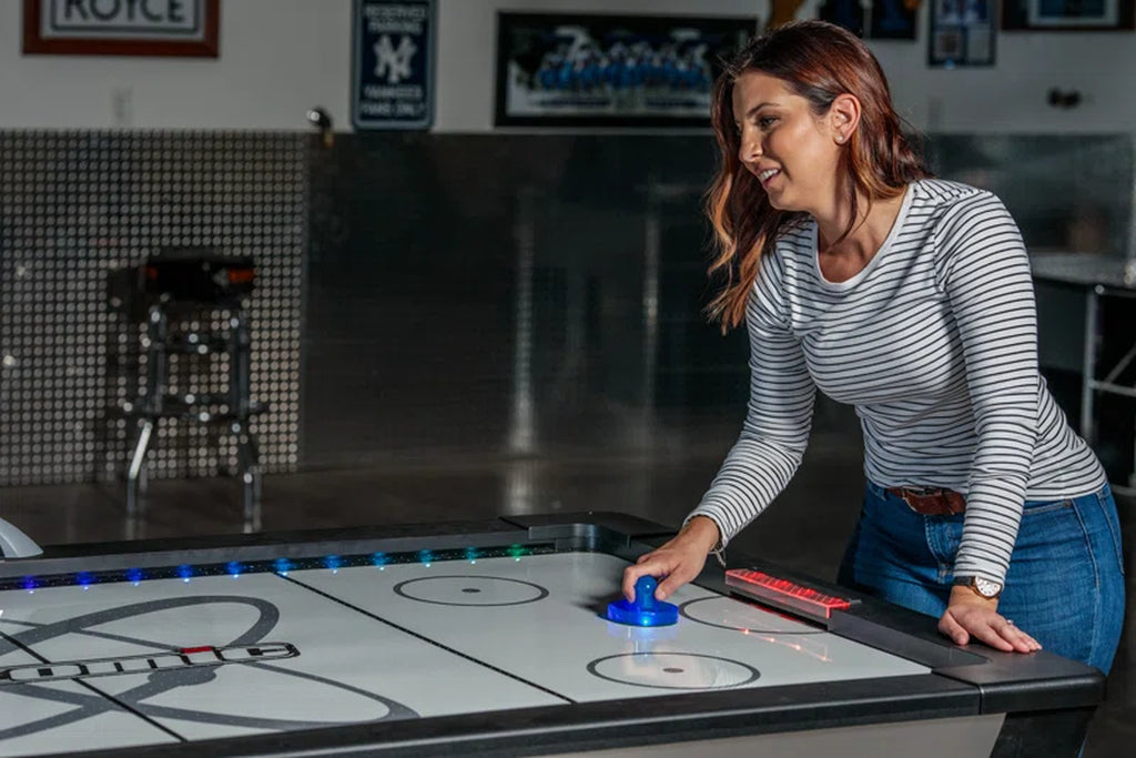 7.5' Two Player Air Hockey Table with Digital Scoreboard