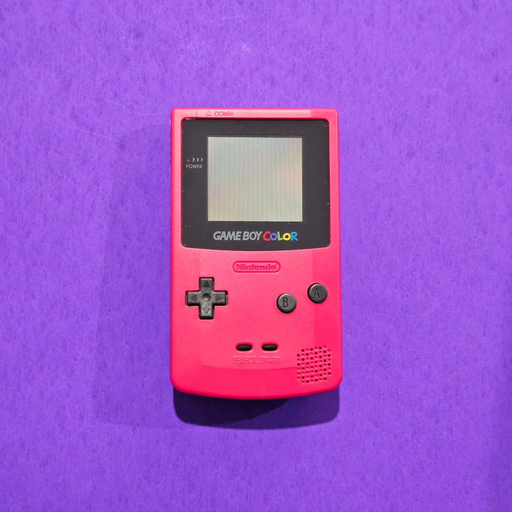 Restored Official Gameboy Color with Aftermarket Shell