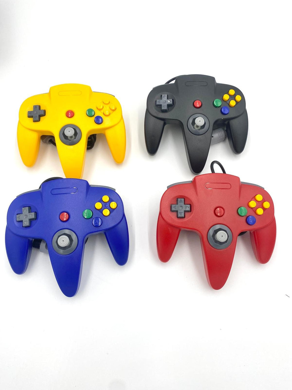 Authentic N64 Console Nintendo 64 Console + up to 4 Controllers + Cords N64 Console