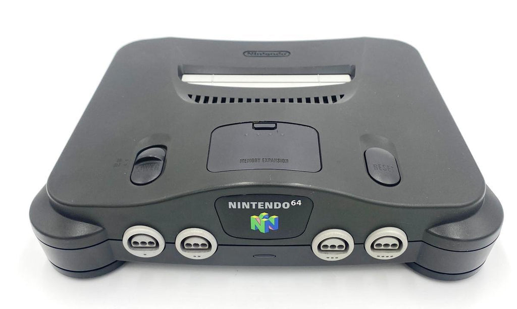 Authentic N64 Console Nintendo 64 Console + up to 4 Controllers + Cords N64 Console