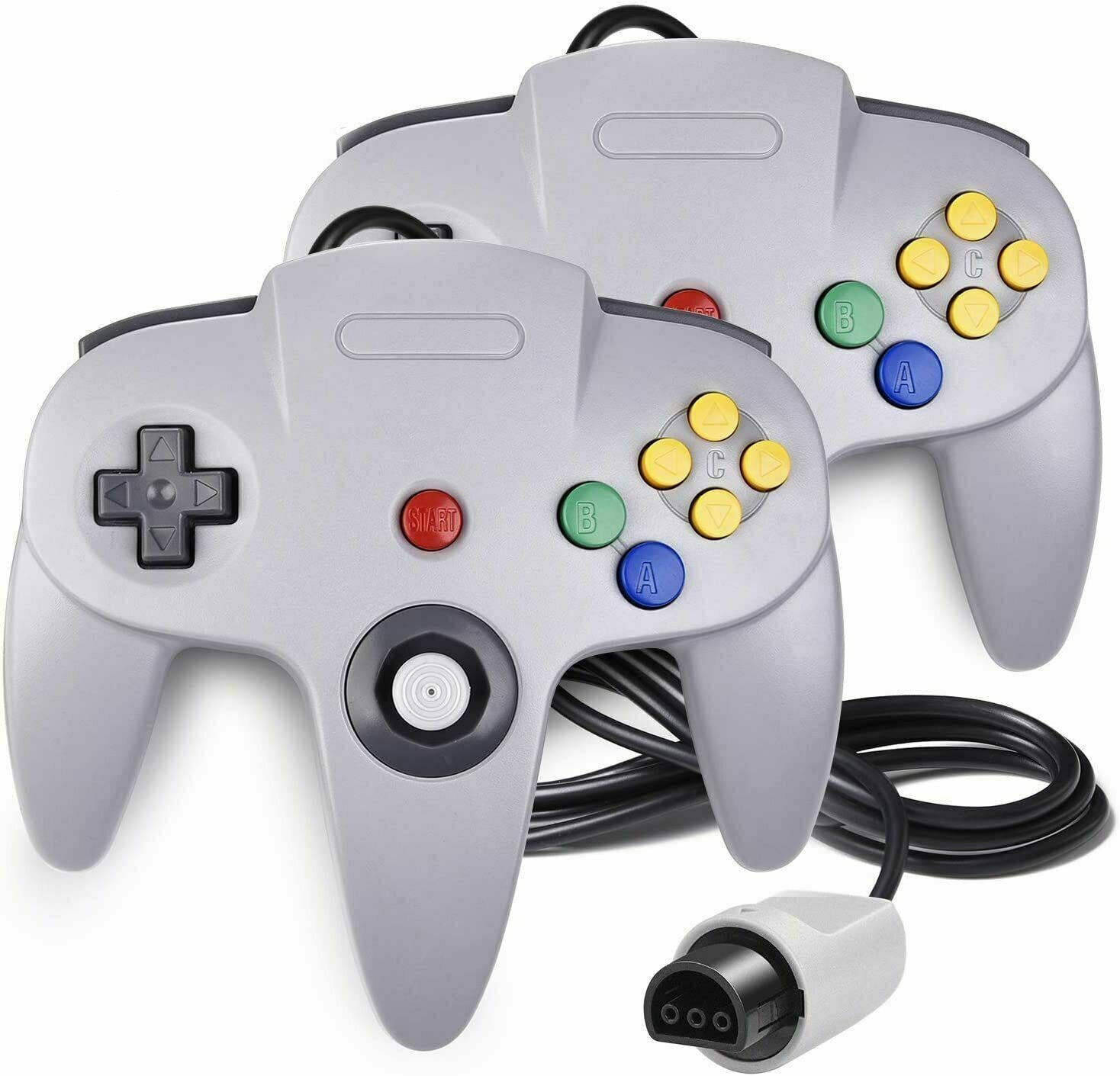 Wired N64 Controller Various Colors Gamepad Remote for Nintendo 64 N64 Console