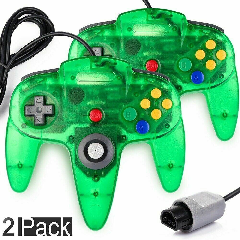 Wired N64 Controller Various Colors Gamepad Remote for Nintendo 64 N64 Console