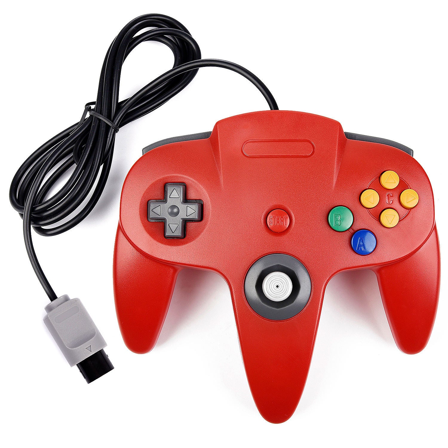 Wired N64 Controller Various Colors Gamepad Remote for Nintendo 64 N64 Console